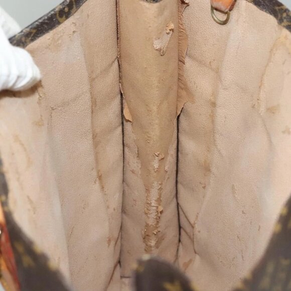 LOUIS VUITTON Monogram Sac Plat Hand Bag - Picture 15 of 15